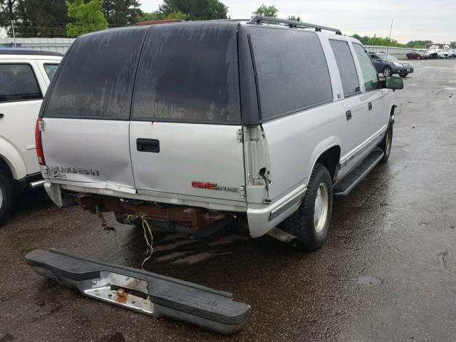 1GKEC16R8TJ734350 - 1996 GMC SUBURBAN C SILVER photo 4