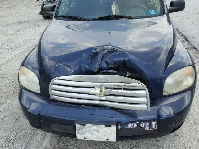 3GNDA13DX7S625034 - 2007 CHEVROLET HHR LS BLUE photo 9