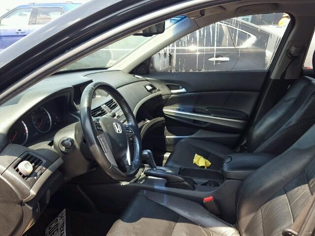 1HGCP2F80AA156375 - 2010 HONDA ACCORD EXL BLACK photo 5