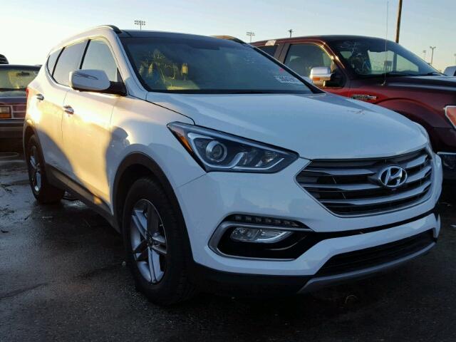 5XYZU3LB4HG481810 - 2017 HYUNDAI SANTA FE S WHITE photo 1