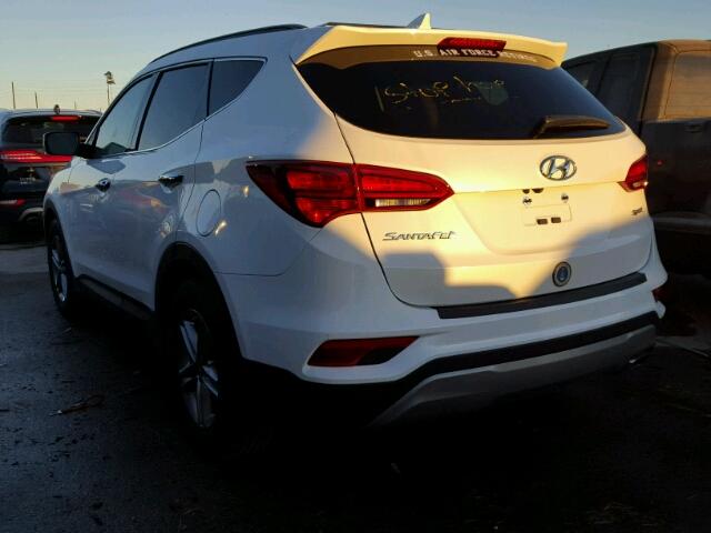5XYZU3LB4HG481810 - 2017 HYUNDAI SANTA FE S 白色 照片 3
