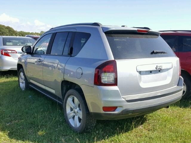 1C4NJCBA9GD567580 - 2016 JEEP COMPASS SP SILVER photo 3