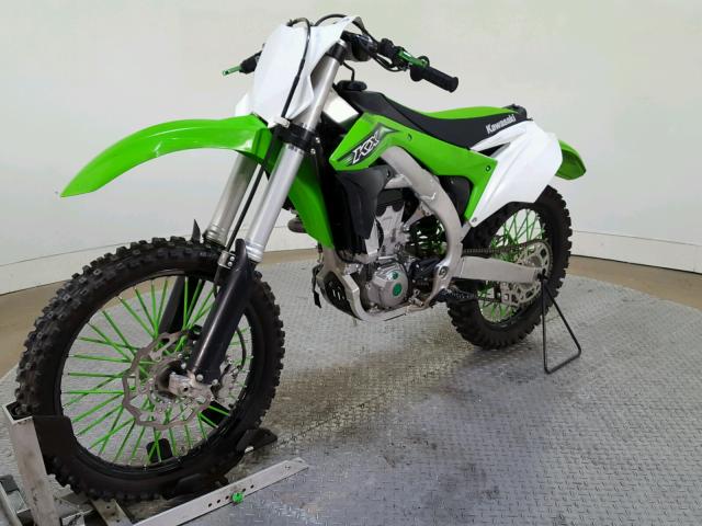 JKAKXGHC9GA000783 - 2016 KAWASAKI KX450 F GREEN photo 4