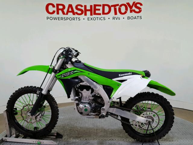 JKAKXGHC9GA000783 - 2016 KAWASAKI KX450 F GREEN photo 5