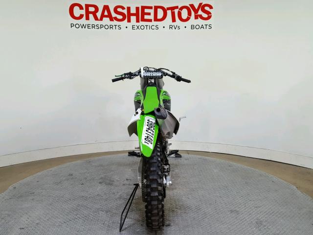 JKAKXGHC9GA000783 - 2016 KAWASAKI KX450 F GREEN photo 7