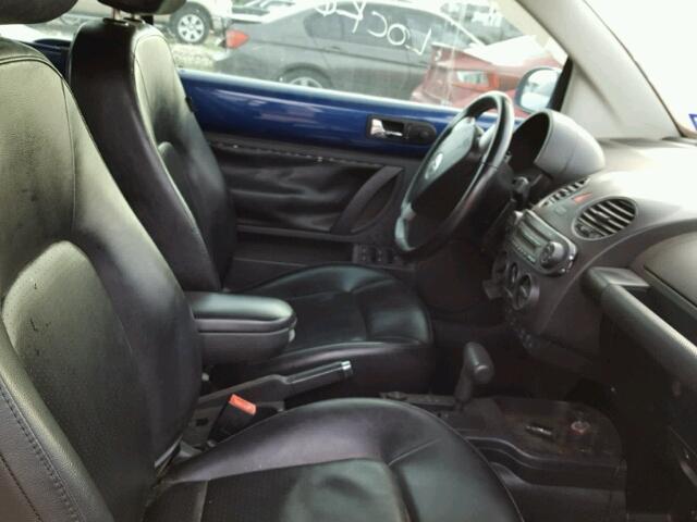 3VWRF31Y88M414421 - 2008 VOLKSWAGEN NEW BEETLE 蓝色 照片 5