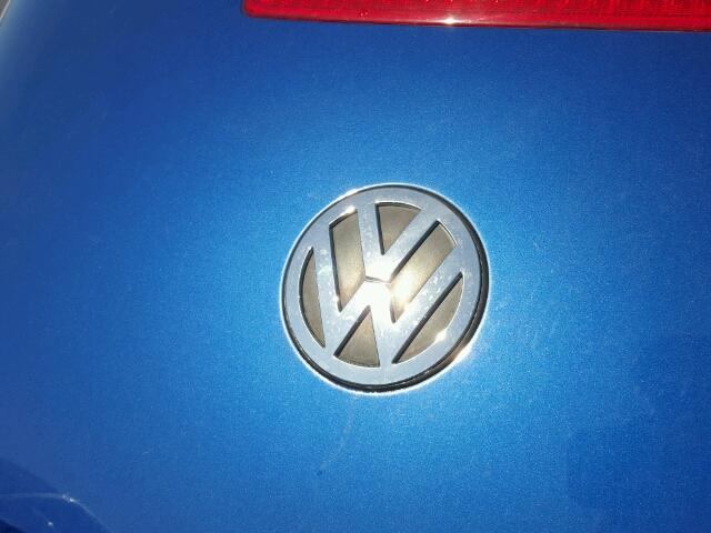 3VWRF31Y88M414421 - 2008 VOLKSWAGEN NEW BEETLE 蓝色 照片 9