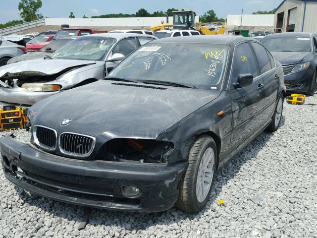 WBAEV53432KM02215 - 2002 BMW 330 I BLACK photo 2