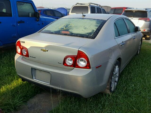 1G1ZK57B89F216591 - 2009 CHEVROLET MALIBU TAN photo 4