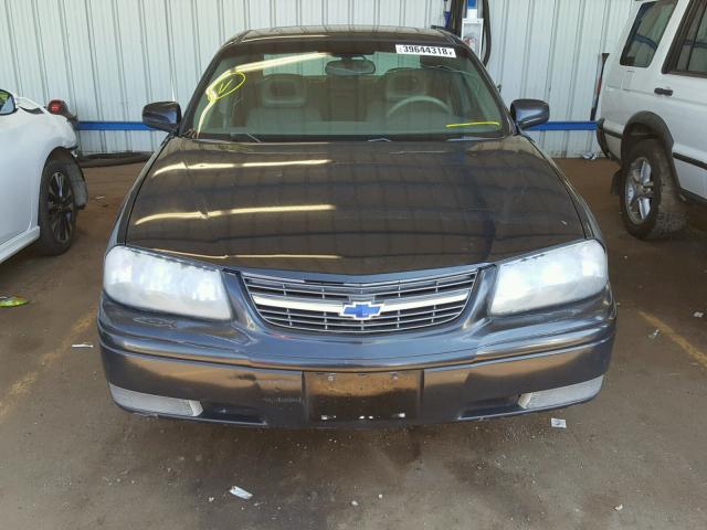 2G1WP551049373189 - 2004 CHEVROLET IMPALA SS BLACK photo 9