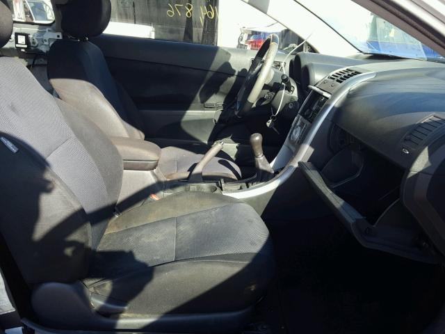 JTKDE167050039510 - 2005 TOYOTA SCION TC ვერცხლისფერი ფოტო 5