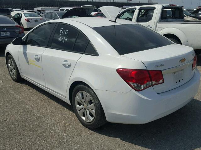 1G1PA5SHXD7134614 - 2013 CHEVROLET CRUZE LS WHITE photo 3