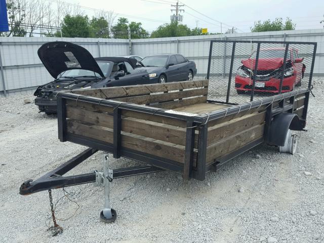 4N7UT12198S000087 - 2008 UTILITY TRAILER BLACK photo 2