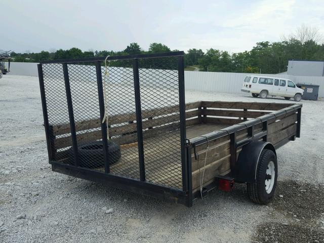 4N7UT12198S000087 - 2008 UTILITY TRAILER BLACK photo 4