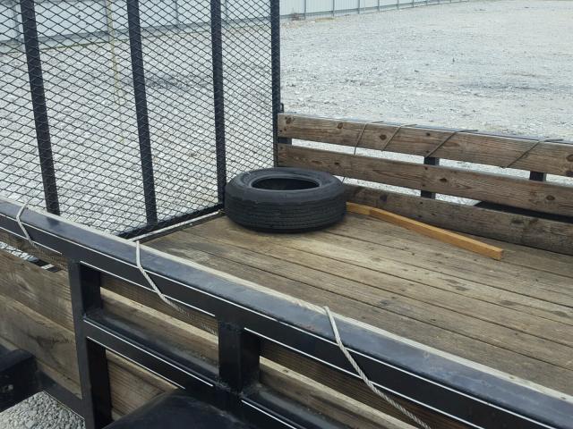 4N7UT12198S000087 - 2008 UTILITY TRAILER BLACK photo 6