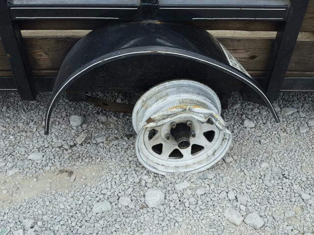 4N7UT12198S000087 - 2008 UTILITY TRAILER BLACK photo 8