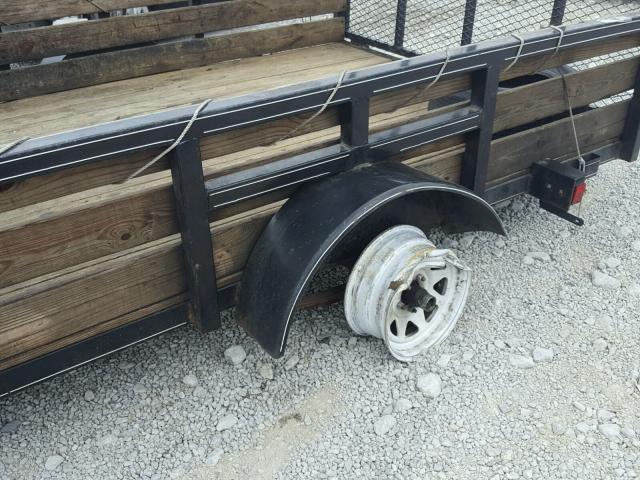 4N7UT12198S000087 - 2008 UTILITY TRAILER BLACK photo 9
