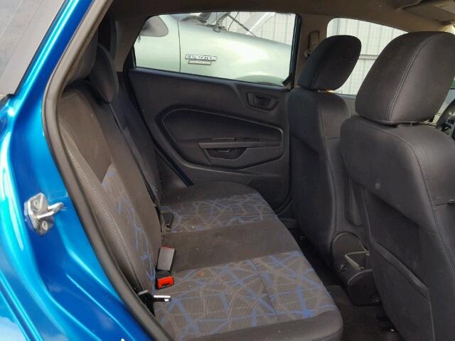 3FADP4EJ4CM146348 - 2012 FORD FIESTA SE BLUE photo 6