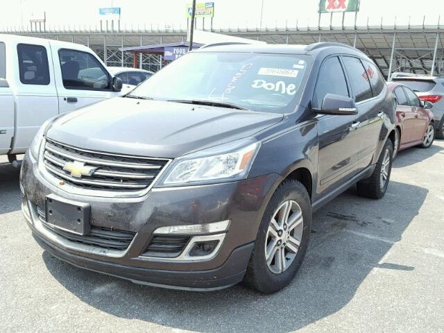 1GNKRHKD2GJ124991 - 2016 CHEVROLET TRAVERSE L CHARCOAL photo 2