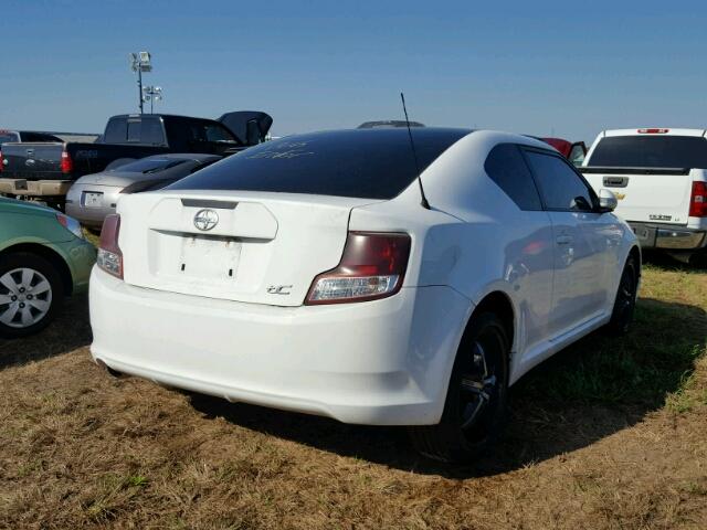 JTKJF5C75D3063844 - 2013 SCION TC WHITE photo 4