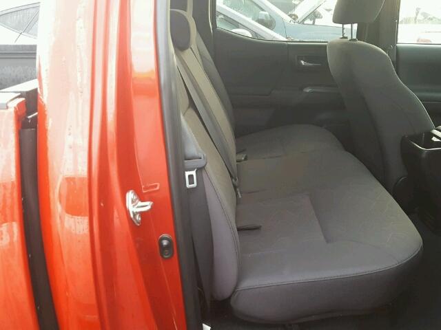 5TFAZ5CN6GX005008 - 2016 TOYOTA TACOMA DOU RED photo 6