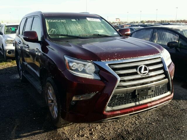 JTJBM7FX3F5099562 - 2015 LEXUS GX BASE MAROON photo 1