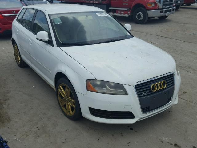 WAUHF98P89A050088 - 2009 AUDI A3 2.0T WHITE photo 1