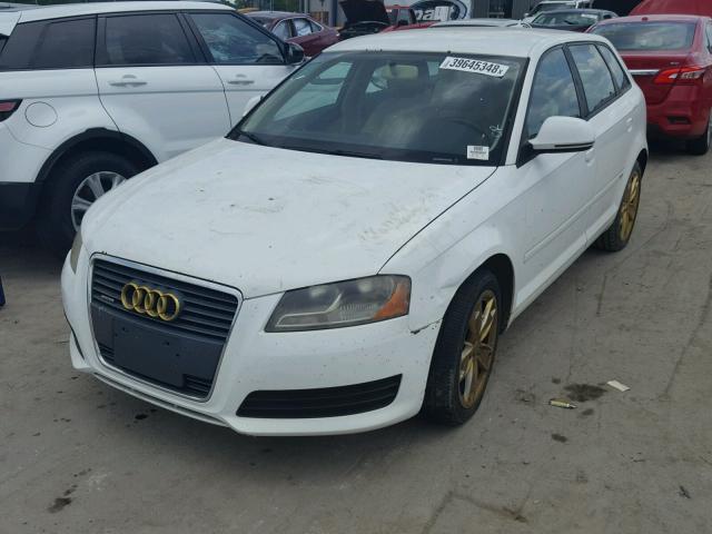 WAUHF98P89A050088 - 2009 AUDI A3 2.0T WHITE photo 2