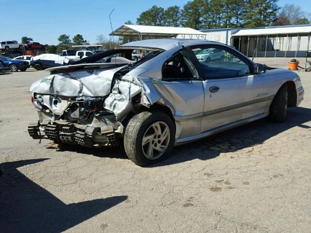 1G2JB124227370188 - 2002 PONTIAC SUNFIRE SE SILVER photo 4