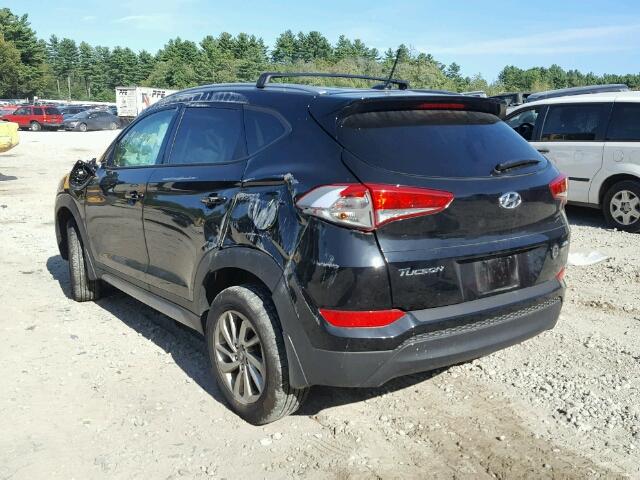 KM8J3CA49HU343369 - 2017 HYUNDAI TUCSON LIM BLACK photo 3