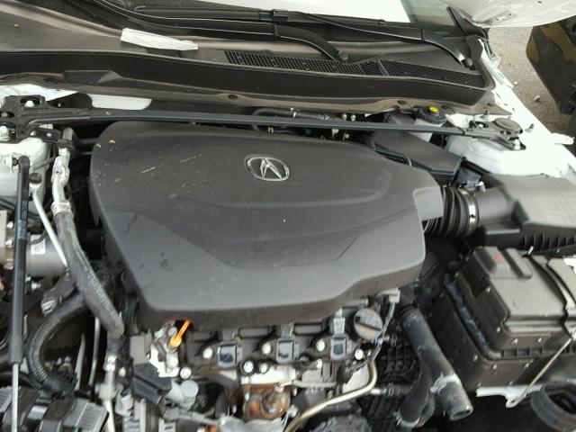 19UUB2F65JA008093 - 2018 ACURA TLX TECH+A WHITE photo 7