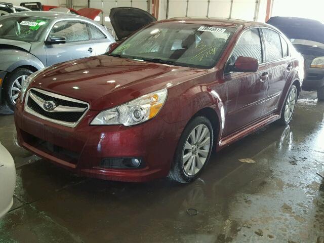 4S3BMCK63C3002764 - 2012 SUBARU LEGACY 2.5 MAROON photo 2