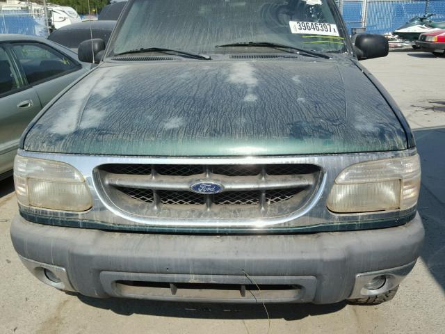 1FMZU34E2XZA29391 - 1999 FORD EXPLORER GREEN photo 7