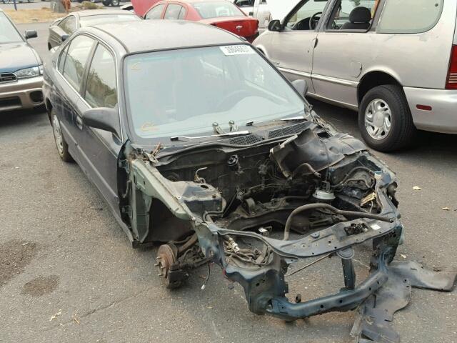 2HGEJ6674VH574972 - 1997 HONDA CIVIC LX GREEN photo 1