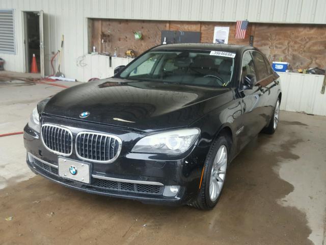 WBAKC8C56BC432421 - 2011 BMW 750LI BLACK photo 2