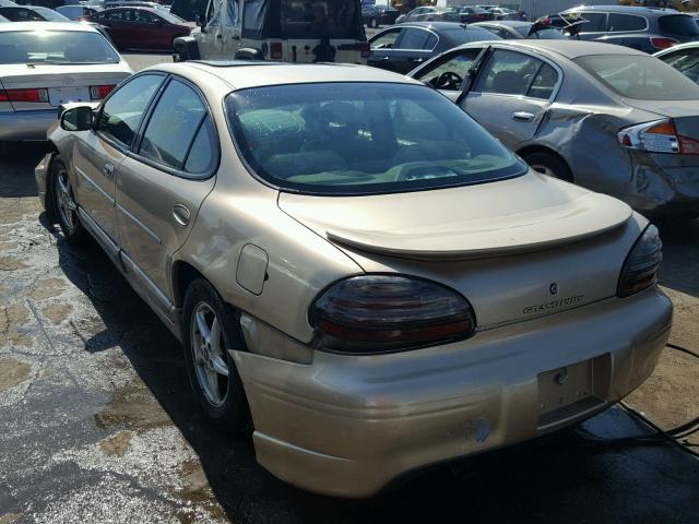 1G2WP52K23F133219 - 2003 PONTIAC GRAND PRIX GOLD photo 3