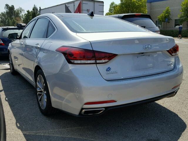 KMHGN4JE6GU113094 - 2016 HYUNDAI GENESIS 3. SILVER photo 3