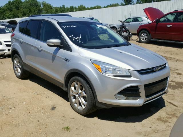 1FMCU9H98DUC47964 - 2013 FORD ESCAPE SEL SILVER photo 1