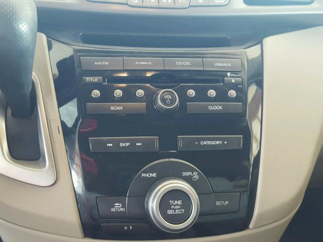 5FNRL5H6XDB090592 - 2013 HONDA ODYSSEY EX WHITE photo 9