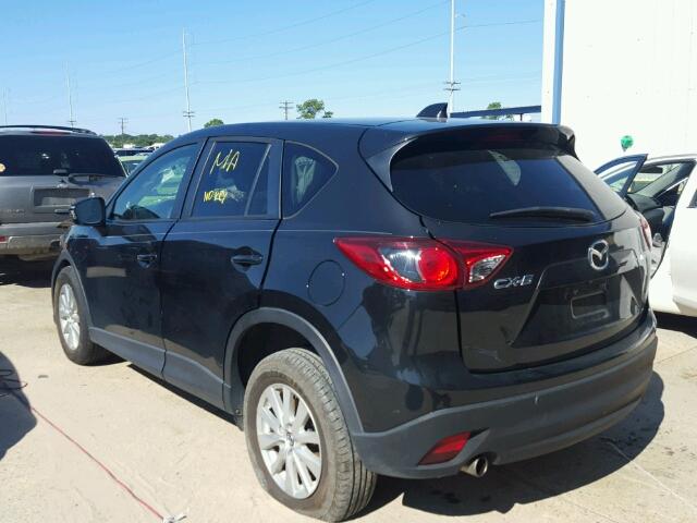 JM3KE2CE3D0148783 - 2013 MAZDA CX-5 BLACK photo 3