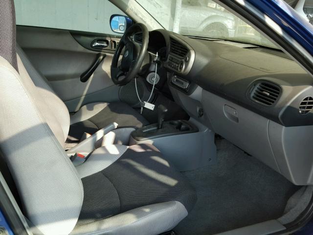 JHMZE14741T003326 - 2001 HONDA INSIGHT BLUE photo 5