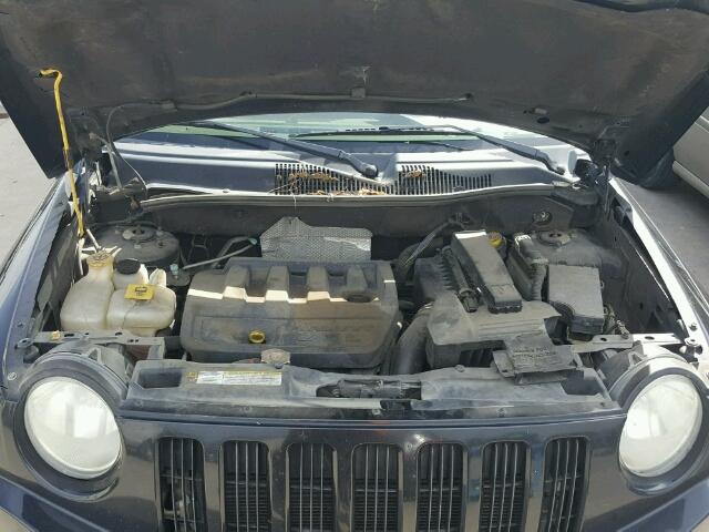 1J4NT4FBXAD504024 - 2010 JEEP COMPASS SP BLACK photo 7