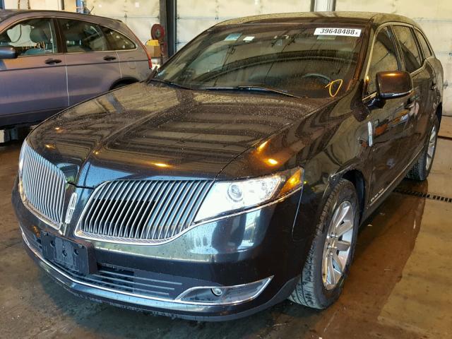 2LMHJ5NK4FBL03393 - 2015 LINCOLN MKT BLACK photo 2