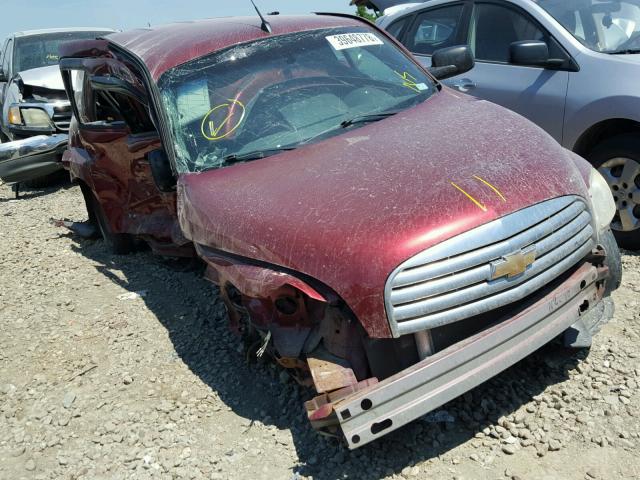 3GNDA13D28S568829 - 2008 CHEVROLET HHR LS BURGUNDY photo 1