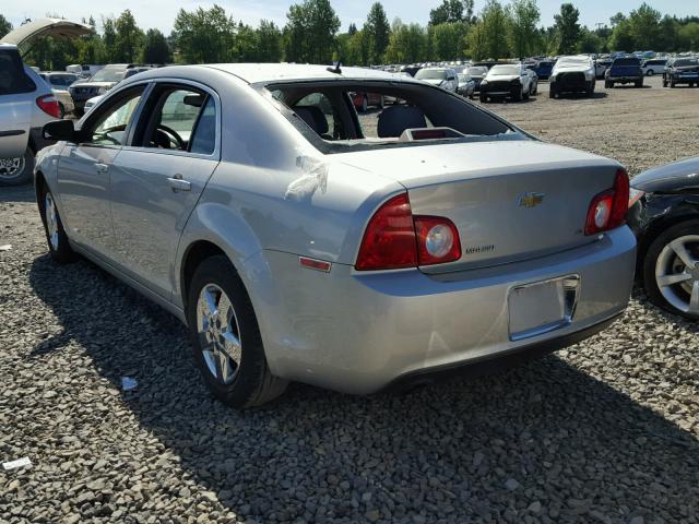 1G1ZG57B68F275574 - 2008 CHEVROLET MALIBU SILVER photo 3