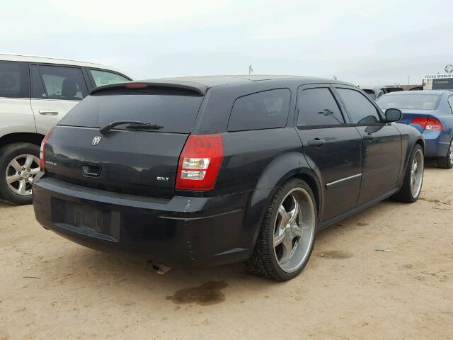 2D4FV47V57H894025 - 2007 DODGE MAGNUM SXT BLACK photo 4