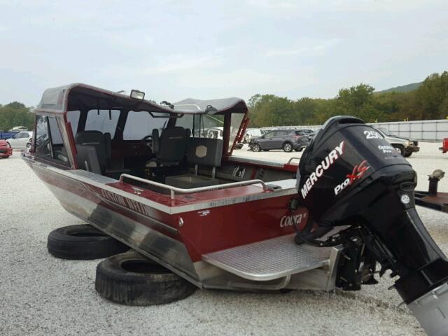 WFE03747D909 - 2009 COBRA TRIKE BOAT MAROON photo 3