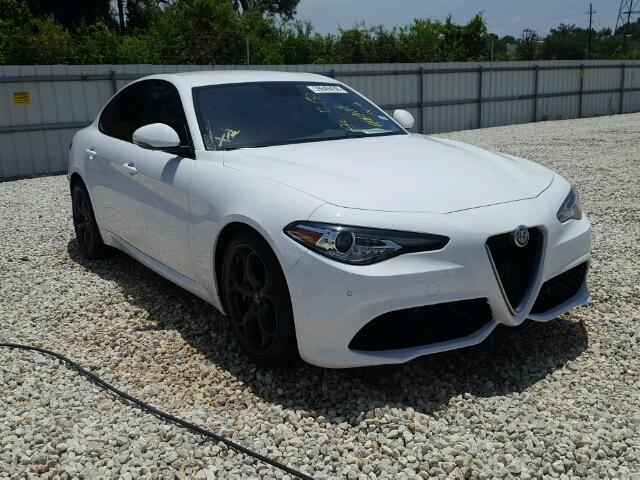 ZARFAECN5H7554378 - 2017 ALFA ROMEO GIULIA TI WHITE photo 1