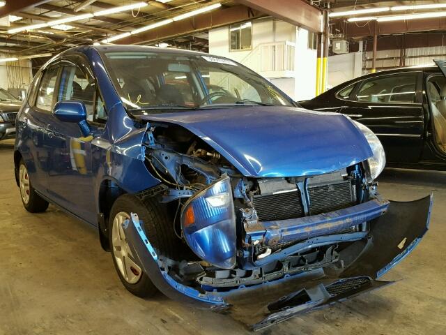 JHMGD37488S051645 - 2008 HONDA FIT BLUE photo 1