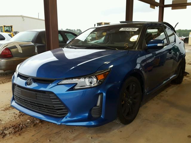 JTKJF5C79E3084715 - 2014 TOYOTA SCION TC 蓝色 照片 2